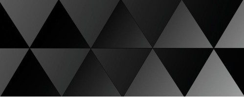 Настенный Декор Black&White Decor Triangle Black 20x50 Ibero Ceramicas