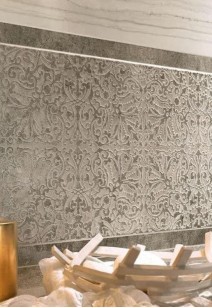 Декор Impronta Marmi Imperiali Wall Zebrino Gold Rinascimento Dec. 30x90 Mm02dd