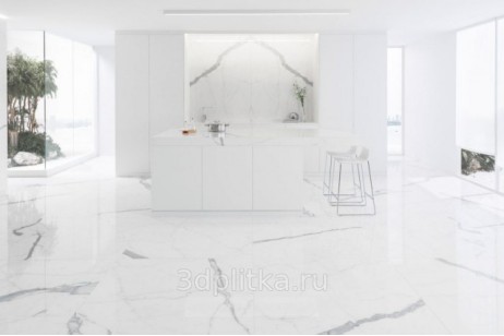 Керамогранит Italica Tiles Amiata Polished White 60x120