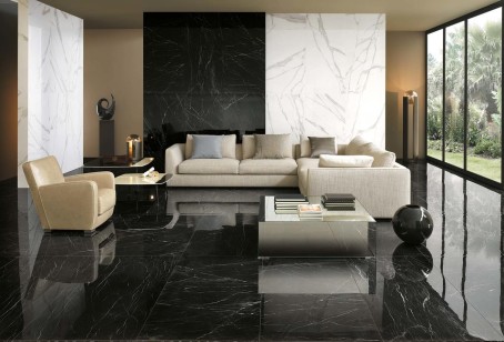 Керамогранит Italica Tiles Lucky High Glossy Black 60x120