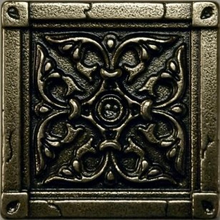 Вставка Kavarti Byzantium Classic Bronze 5х5