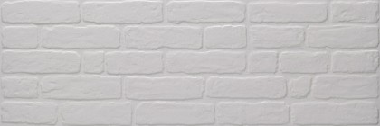 Плитка настенная KKHPG000 Wall Brick White 30x90 Keraben
