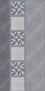 Бордюр ST08/SG9118 Аллея декор серый 3.5x30 Kerama Marazzi