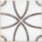 Напольная вставка STG/A405/1266H Амальфи орнамент коричневый 9.8x9.8 Kerama Marazzi