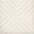 Напольная вставка STG/B403/1266 Амальфи орнамент белый 9.9x9.9 Kerama Marazzi