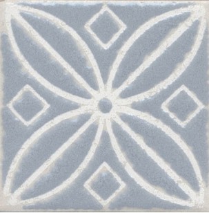 Напольная вставка STG/С402/1270 Амальфи орнамент серый 9.9x9.9 Kerama Marazzi
