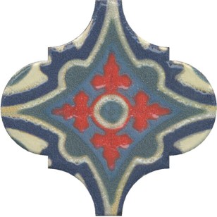 Декор Арабески Майолика OS/A29/65000 6.5x6.5 Kerama Marazzi