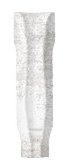 Уголок Kerama Marazzi Колор Вуд белый 8x2.4 DD7322\AGI