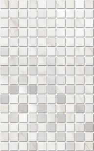 Декор Гран Пале MM6359 белый мозаичный 25x40 Kerama Marazzi