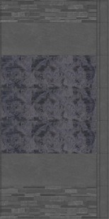 Бордюр Гренель SG144/005T серый темный мозаичный 46.5x9.8 Kerama Marazzi
