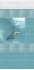 Настенное панно HGD/A55/3x/12093R Искья Дельфины обрезной (3 части) 75x75 Kerama Marazzi 