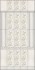 Бордюр Кантри Шик BLB028 Багет белый Декорированный 20x5 Kerama Marazzi