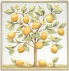 Настенный Декор TLA001 Капри Лимонное дерево 20x20 Kerama Marazzi 