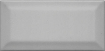 Настенная плитка Клемансо 16054 серый тёмный грань 7.4x15 Kerama Marazzi