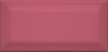 Настенная плитка Клемансо 16056 розовый грань 7.4x15 Kerama Marazzi