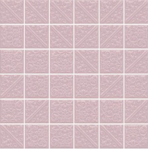 Настенная плитка Ла-Виллет 21027 розовый светлый 30.1x30.1 Kerama Marazzi