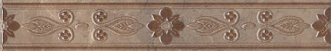 Бордюр настенный MLD/B06/6240 Мармион коричневый 6x40 Kerama Marazzi 