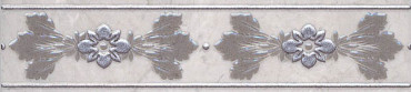 Бордюр настенный MLD/C05/6243 Мармион светло-серый 5.4x25 Kerama Marazzi 