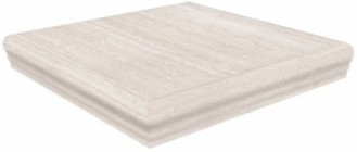 Угловая ступень Пантеон SG157100R/GR/ANS беж светлый левая 34x34 Kerama Marazzi