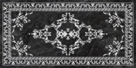 Керамогранит Kerama Marazzi Риальто серый тёмный декорированный 238.5x119.5 SG592702R