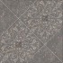 Керамогранит Терраццо SG632900R серый тёмный декорированный обрезной 60x60 Kerama Marazzi