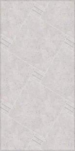 Декор Терраццо SG184/004 серый темный мозаичный 14.7x14.7 Kerama Marazzi