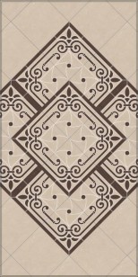 Декор Версаль MM11139 коричневый мозаичный 30x30 Kerama Marazzi