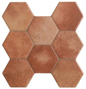 Керамогранит Kerlife Pav. Hexagonal Terra Beige 37.2x38.8