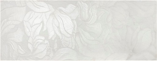 Плитка La Platera Ornamenta-D белый 35x90