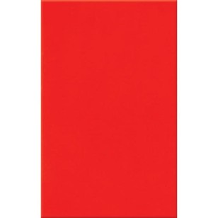 Плитка М-Квадрат Моноколор красный 25x40 настенная 120042