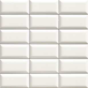 Настенная плитка Bumpy White 10x20 Mainzu
