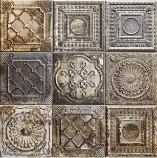 Настенная плитка Tin-Tile Rusty Mix 20x20 Mainzu