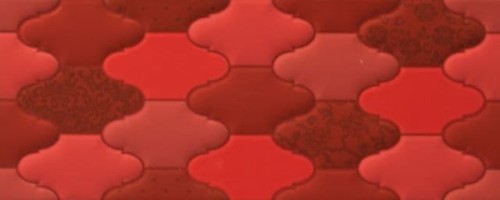Плитка Mapisa Fairytale Red 20.2x50.4 настенная 013668