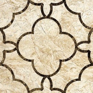 Керамогранит PJG-CLASSIC03 03 Desert Gold Classic Magic Tile Clover 60x60 Marmocer