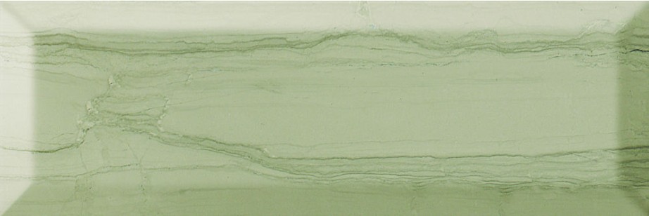 Настенная плитка Aceite Laguna Brillo Bisel Verde 10x30 Monopole Ceramica