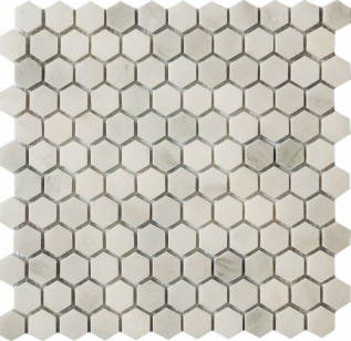 Мозаика QS-Hex001-25P/10 30.5x30.5 Muare