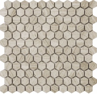 Мозаика QS-Hex011-25H/10 30.5x30.5 Muare