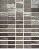 Мозаика ONIX Mosaico Rev. Marbelous Grey Wood Malla 26.2x31.8
