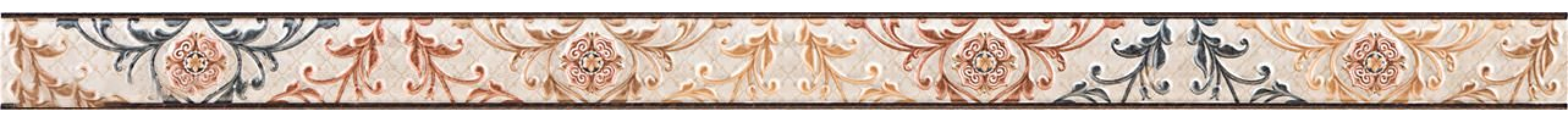 Бордюр Atrium Mys Jasper Marfil 5x80 Pamesa Ceramica