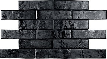 Керамогранит Brickwall Negro 7x28 Pamesa Ceramica