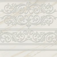 Керамогранит Marbles Dec.Cenefa Vitreo Blanco Rect. 60x60 Pamesa Ceramica
