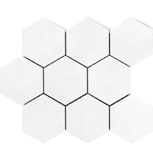 Мозаика Polcolorit Modern Bianco Mosaic Hexagon 30x30