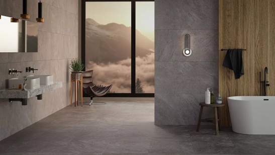 Керамогранит Prime Ceramics Rock Anthracite матовый 60x120