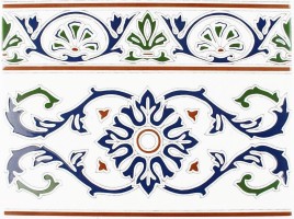 Бордюр Cenefa Toledo 15x20 Ribesalbes Ceramica