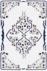 Настенная плитка Toledo Azul 20x30 Ribesalbes Ceramica