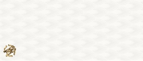 Настенная плитка 532081 Natural Deco White Firma 32x75 Roberto Cavalli