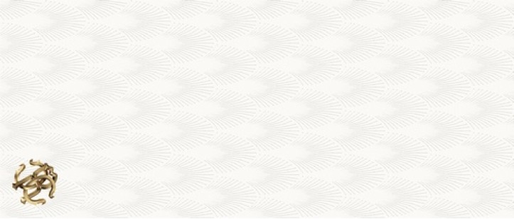 Настенная плитка 532081 Natural Deco White Firma 32x75 Roberto Cavalli