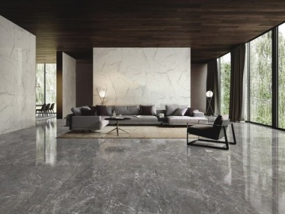 Керамогранит Romario Ceramics Cezanne Stone Dark Grey 90x90