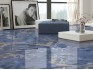 Керамогранит Royal Tile Blend Blue Glossy 75x150