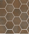 Мозаика CSAHOXCO01 Hexagon Oxidart Copper 27x32.5 Sant Agostino